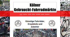 Desktop Screenshot of fahrradmarkt-koeln.de